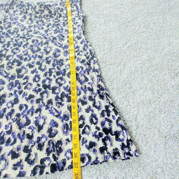 Ann Taylor Factory Cowl Neck Cheetah Print Dress - Picture 4 of 7